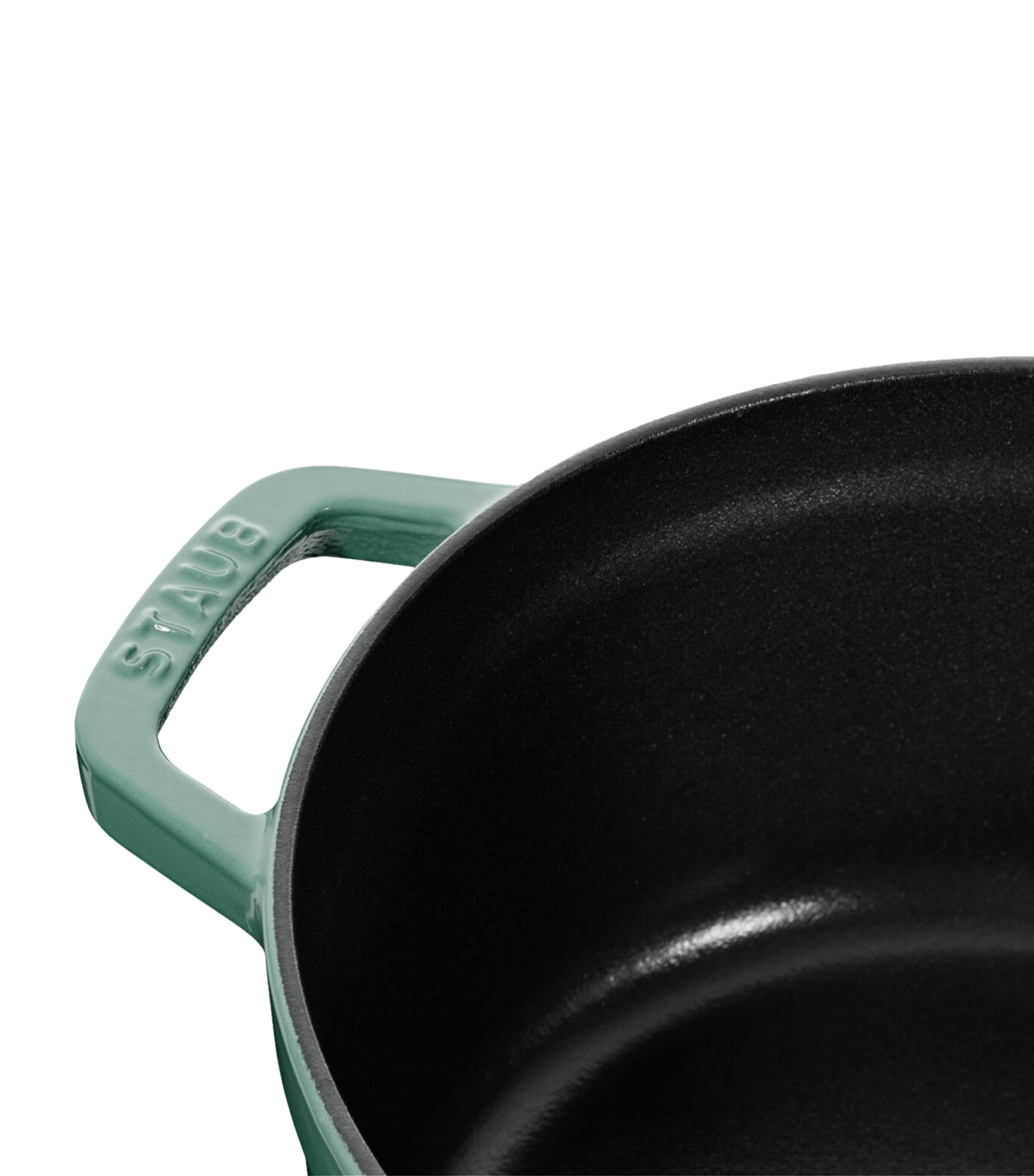 Staub 24cm round cocotte cast iron pot - British product