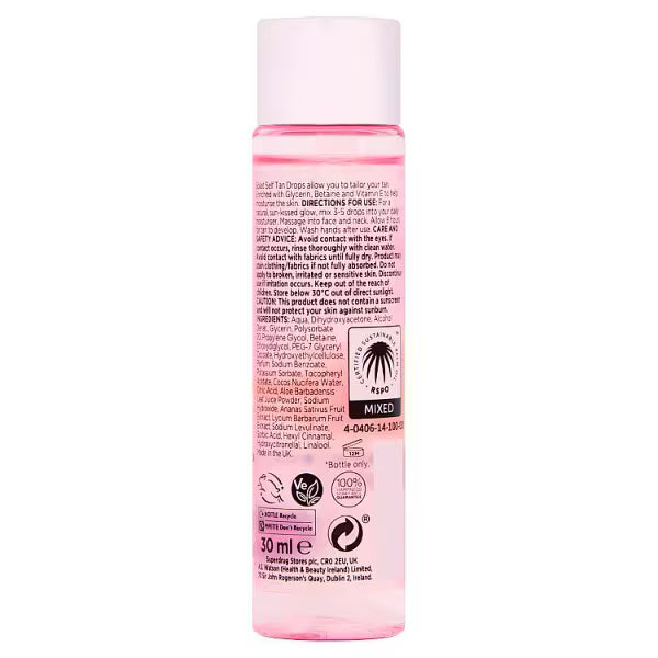 Solait Self Tan Drops Dark 30ml (British brand)