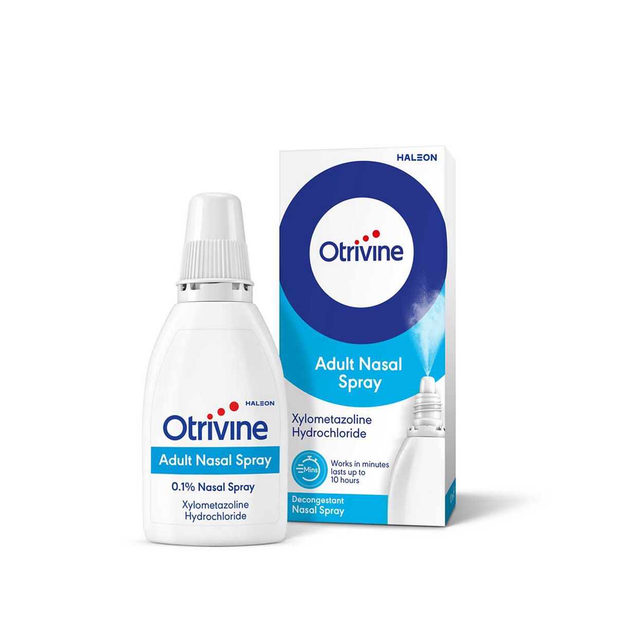 Otrivine Adult Nasal Spray 10ml Blocked Nose Boots   