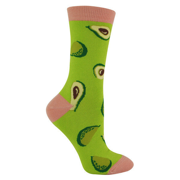 Miss Sparrow Womens Novelty Funny Fruit Socks 4-7 UK GOODS Superdrug Avocado (Green)  