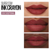 Maybelline Ink Crayon Lipstick 25 Stay Exceptional, imported from the UK