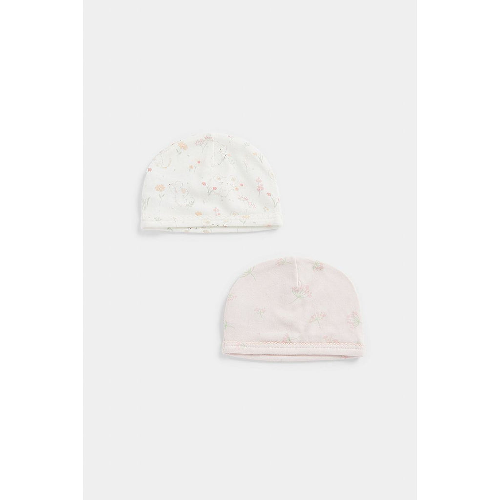 Mothercare My First Mouse Baby Hats - 2 Pack