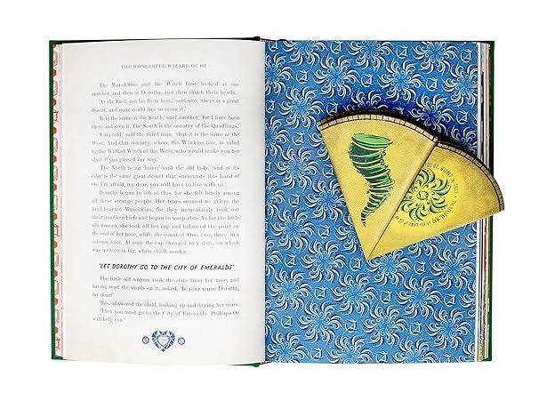 L. Frank Baum Wizard of Oz interactive pop-up book, UK version