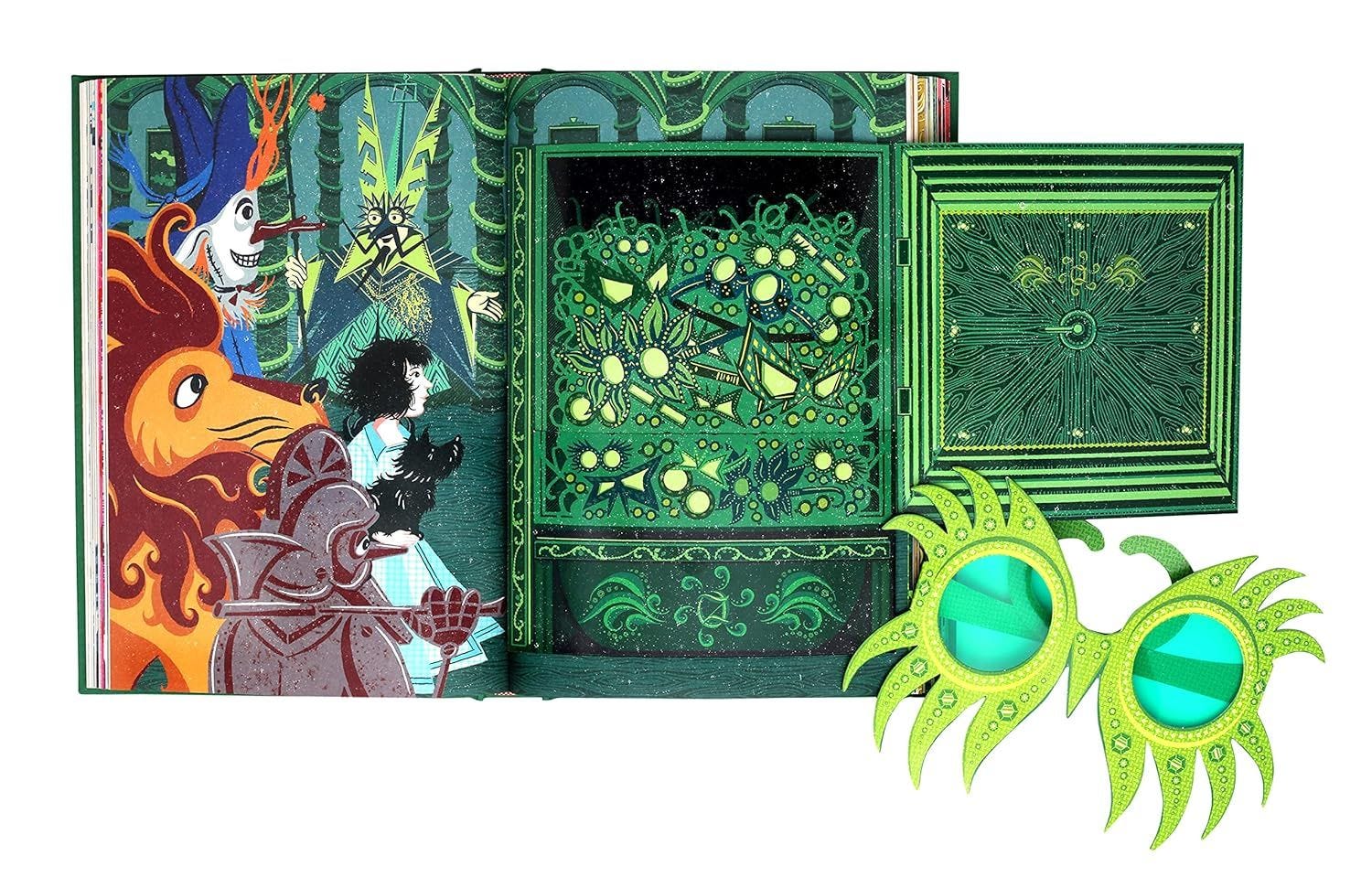 L. Frank Baum Wizard of Oz interactive pop-up book, UK version