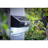 Sainsbury's white motion detector LED solar light H10cm, UK version