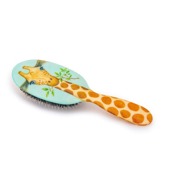 Rock & Ruddle Giraffe Large Synthetic Bristle Hairbrush