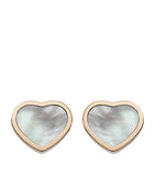 Chopard Happy Hearts earrings rose gold mother-of-pearl, UK version