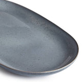 Habitat blue stoneware serving platter 36cm, imported from the UK