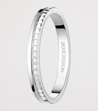 Boucheron Quatre Radiant Edition small platinum wedding band (British brand)