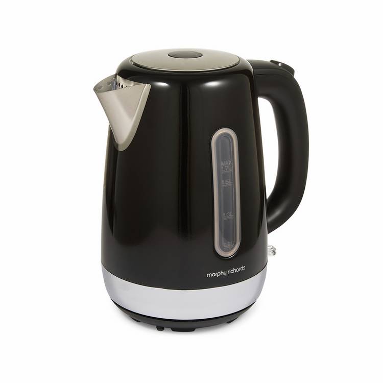 Morphy Richards Equip jug kettle black stainless steel, UK version