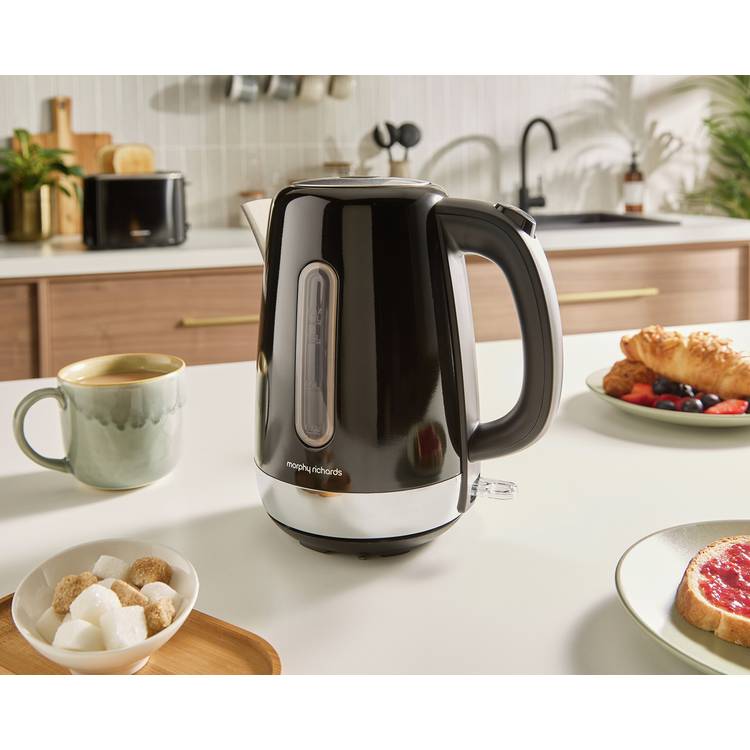 Morphy Richards Equip jug kettle black stainless steel, UK version