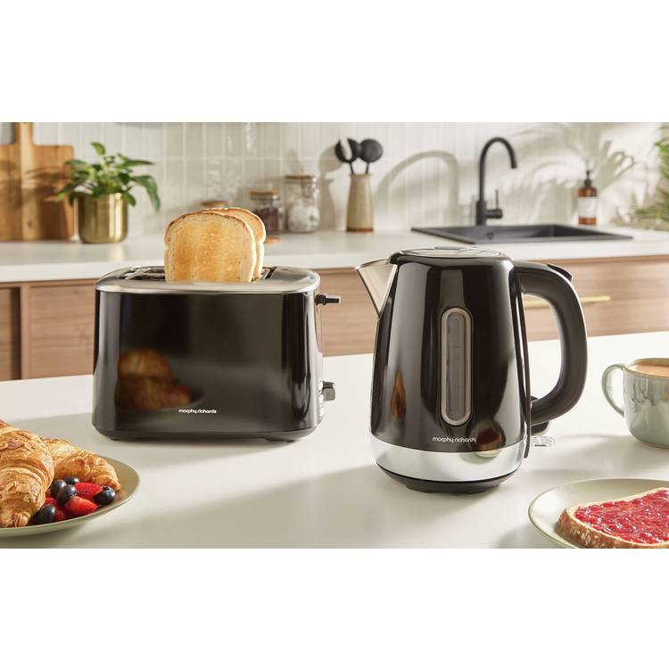 Morphy Richards Equip jug kettle black stainless steel, UK version