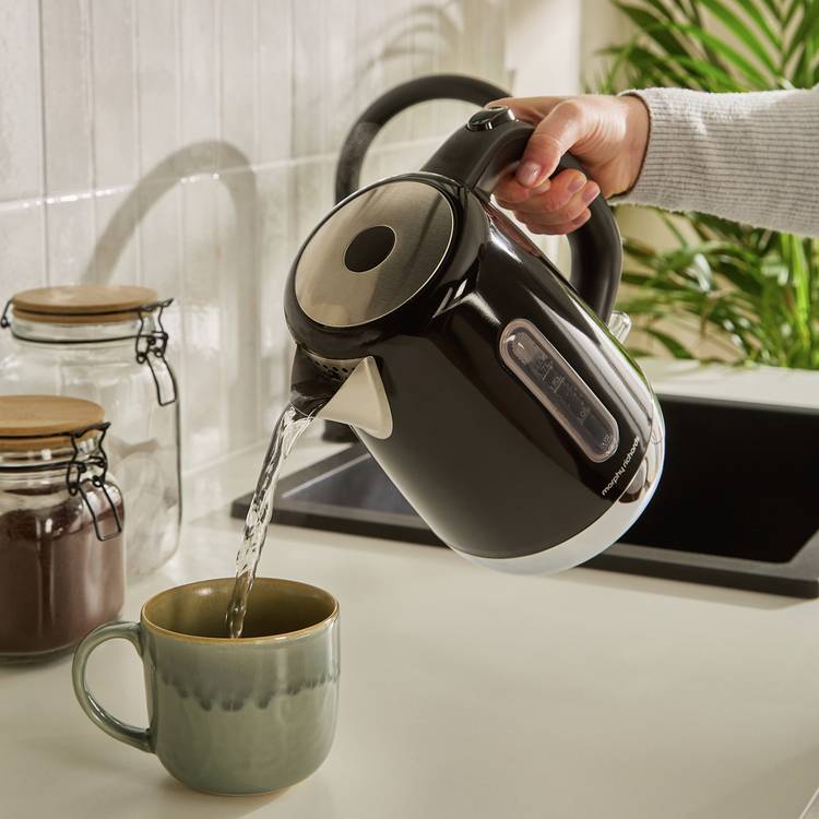 Morphy Richards Equip jug kettle black stainless steel, UK version
