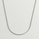 Revere Sterling Silver Fine Curb 18 Inch Chain