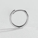 Revere sterling silver mini hoop earrings, imported from the UK