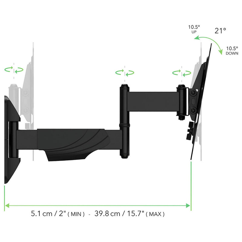 AVF Superior Multi-Position TV Wall Bracket for 43 inch TVs, UK version