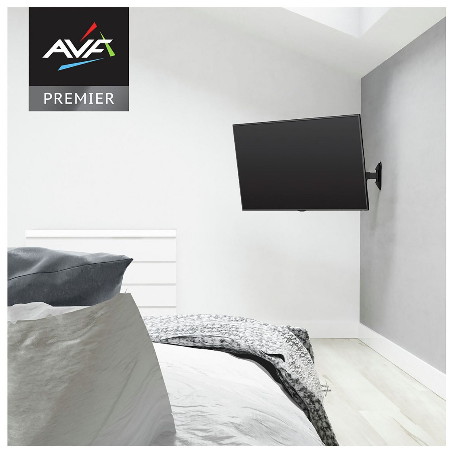 AVF Superior Multi-Position TV Wall Bracket for 43 inch TVs, UK version
