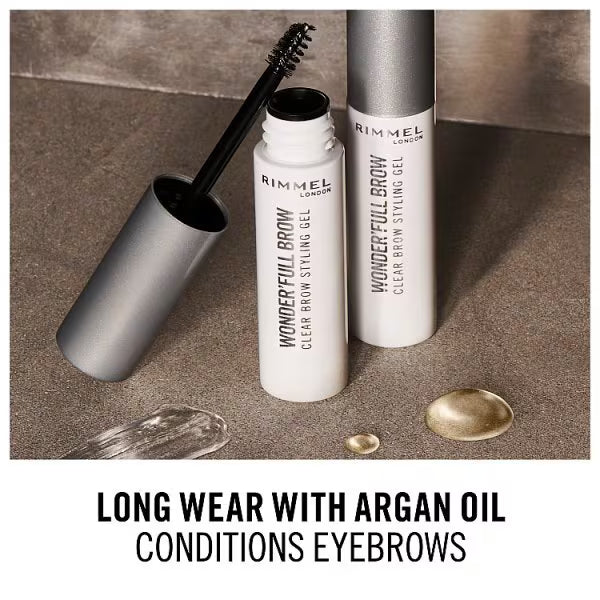 Rimmel Wonder'full Brow Gel eyebrow treatment imported from the UK