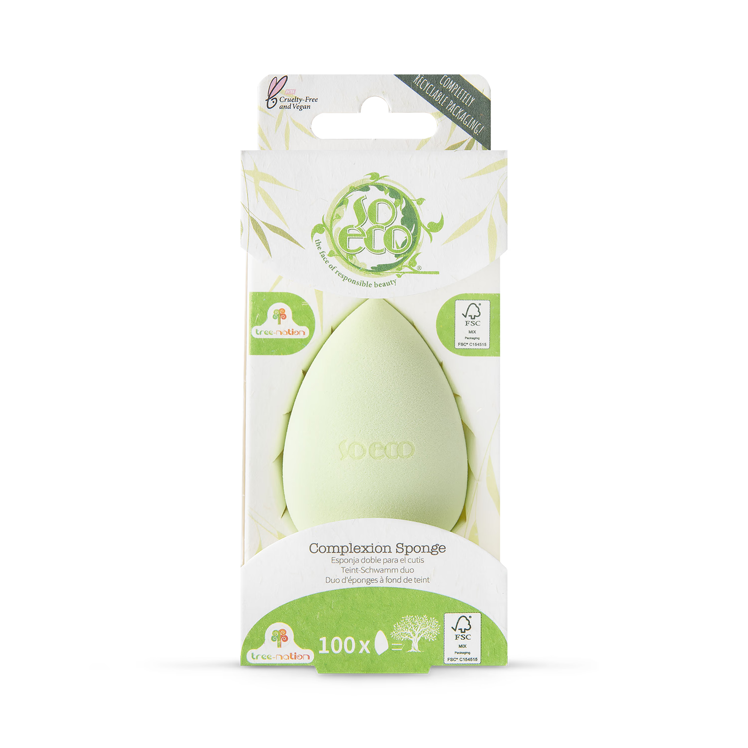 So Eco Complexion Sponge for face makeup (British brand)