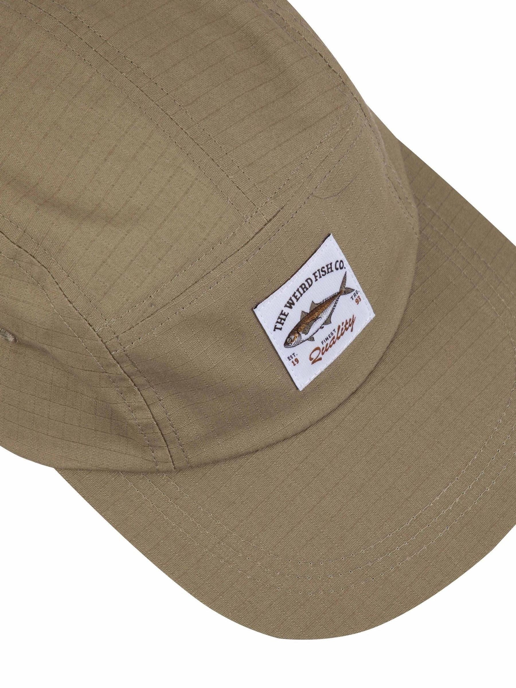 Weird Fish Green Mortimer Twill cap, imported from the UK