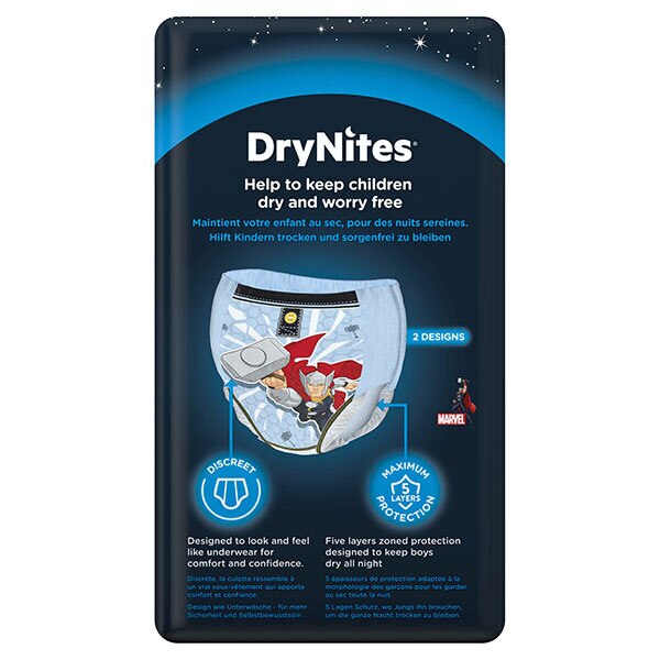 Huggies DryNites 4-7 Years Boy's Pyjama Pants x 10