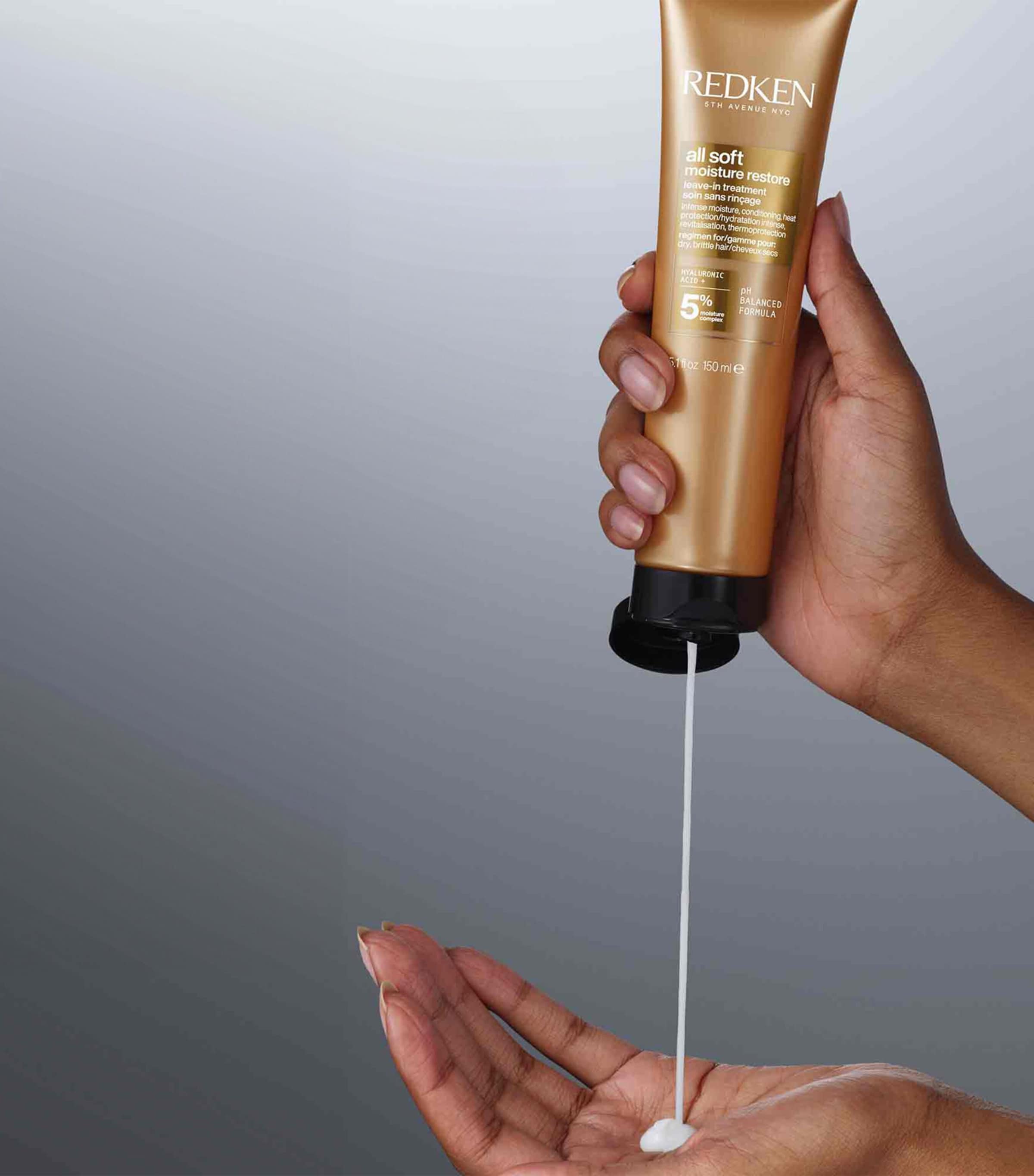Redken All Soft Leave-In Treatment for Dry Hair 150ml, imported from the UK