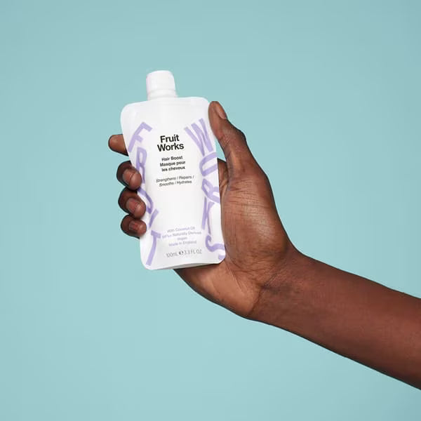 Fruit Works hair mask Strengthens Repairs Hydrates - British product