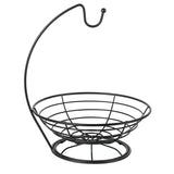 Argos Home fruit bowl with banana tree black metal wire (British brand)