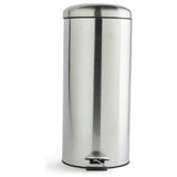 Habitat domed pedal bin 30 litre silver (British brand)
