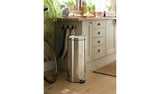 Habitat 30 Litre Domed Pedal Bin - silver GOODS Argos