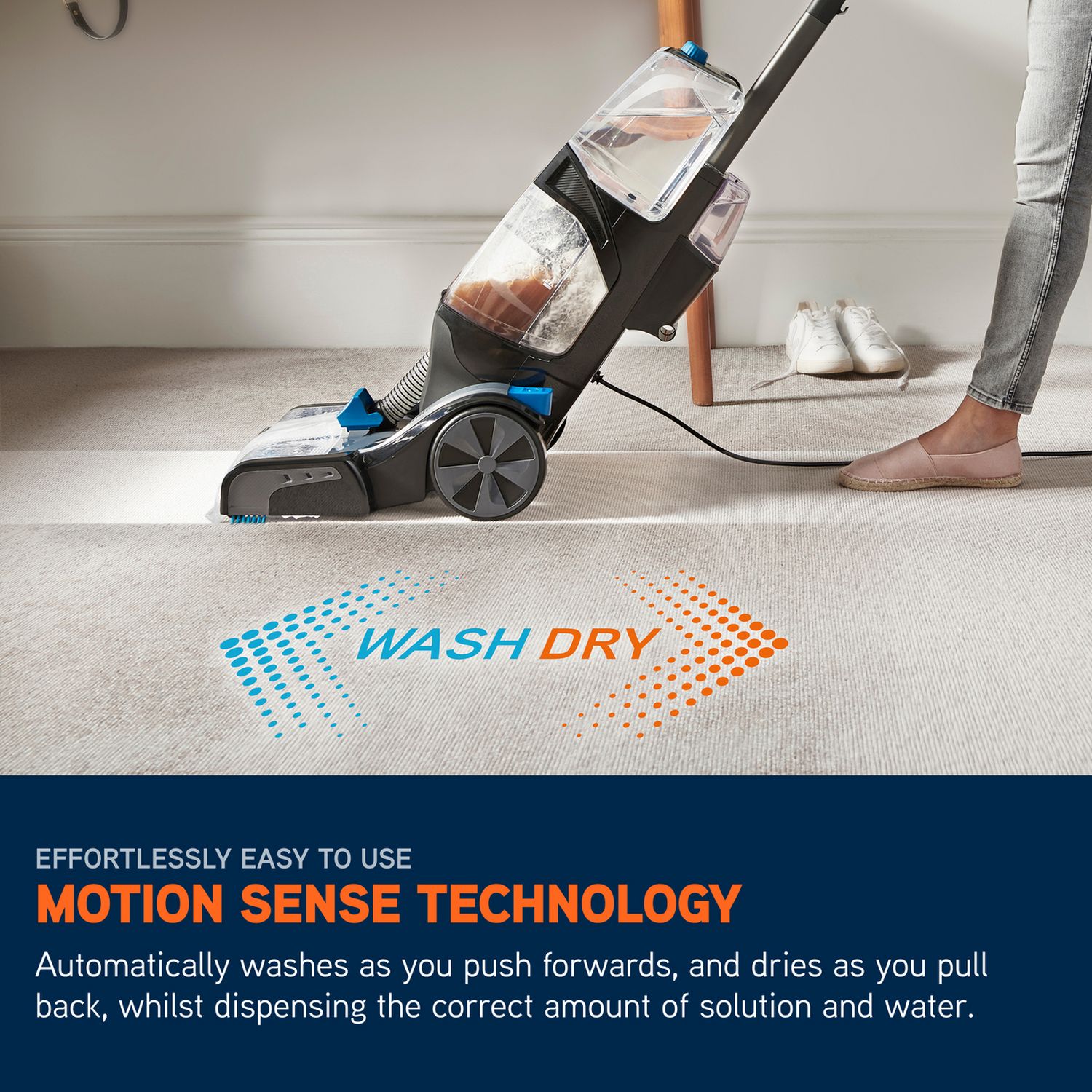 Vax Platinum Smartwash carpet cleaner - British product