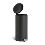 Habitat 30 litre pedal bin black - British product