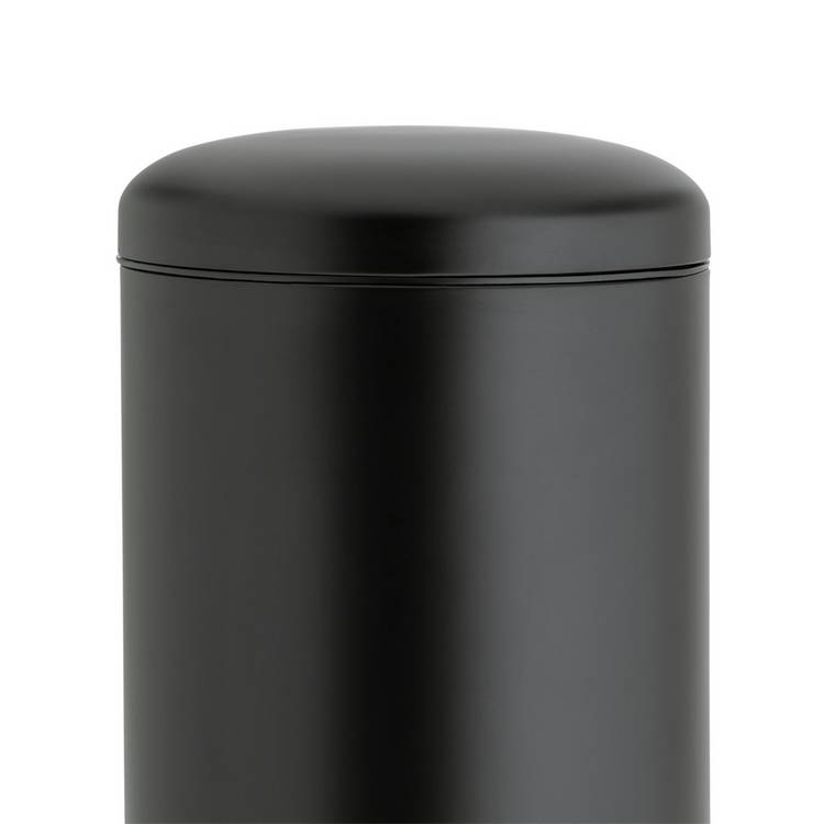 Habitat 30 litre pedal bin black - British product