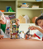 Lego Marvel Spider-Man vs. Mysterio The Daily Bugle building set, UK version