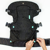Infantino Flip Advanced 4-in-1 baby carrier Black Denim - British product
