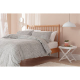 Habitat Cotton Willow Black & White Bedding Set - Superking