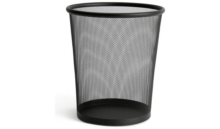 Habitat 12 Litre Waste Paper Bin - Black GOODS Argos