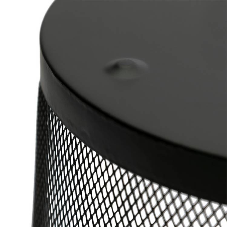Habitat 12 litre black waste paper bin, imported from the UK