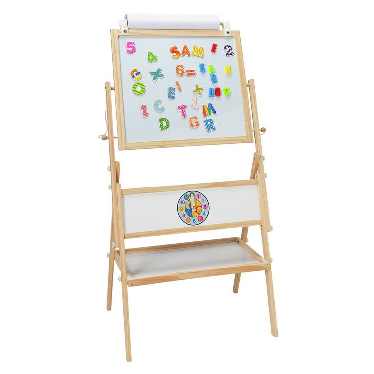 Chad Valley double sided wooden easel for children, UK version