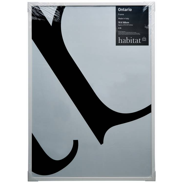 Habitat white wooden picture frame 70x100cm - British product