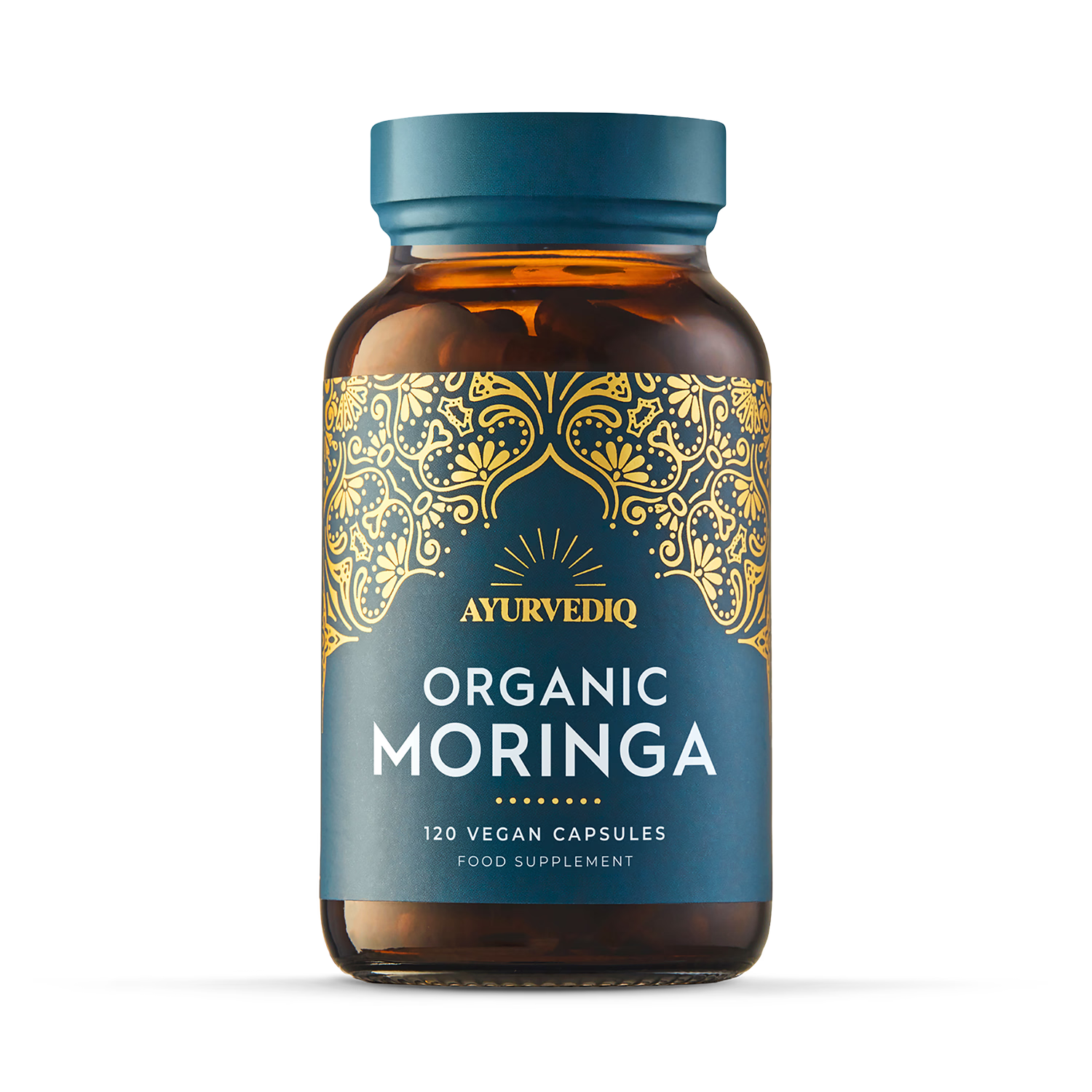 Ayurvediq Organic Moringa Capsules 120 (British brand)