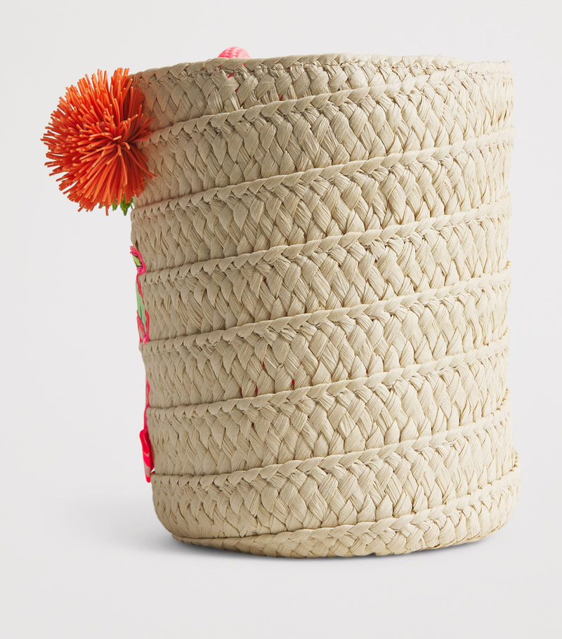 Billieblush woven palm tree cross-body bag - British product