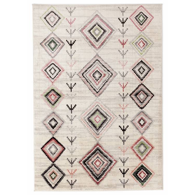 Habitat blush pink cut pile rug 120x170cm, imported from the UK