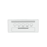 Precision Radio Controlled Alarm Clock White, imported from the UK