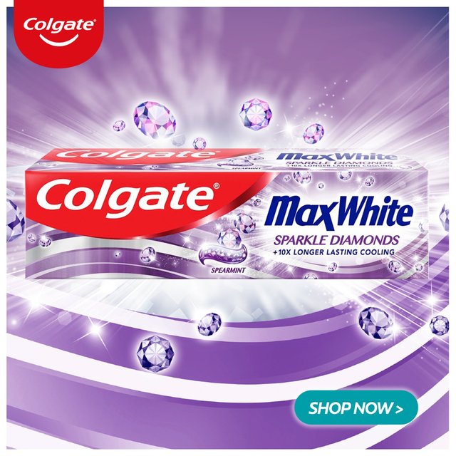 Colgate Max White Sparkle Diamonds Toothpaste   75ml GOODS M&S   