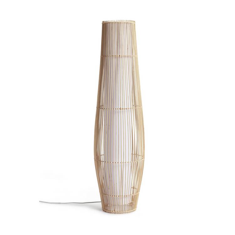 Argos Home natural floor lamp 112cm (British brand)