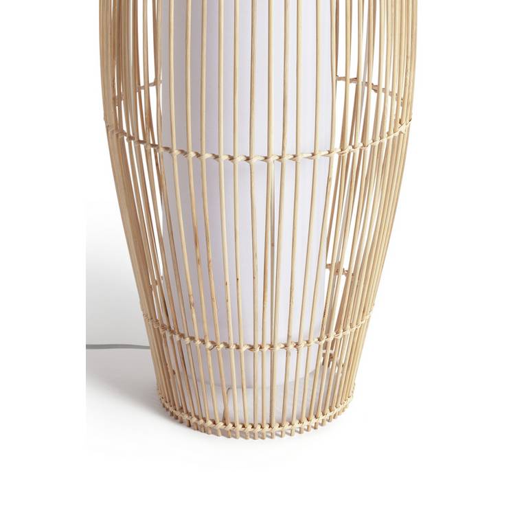 Argos Home natural floor lamp 112cm (British brand)
