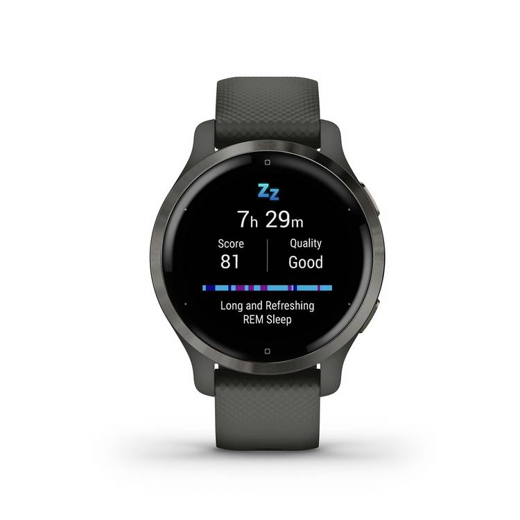 Garmin Venu 2S smart watch slate graphite - (British brand)