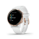 Garmin Venu 2S GPS Smart Watch - Rose Gold / White