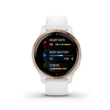 Garmin Venu 2S GPS Smart Watch - Rose Gold / White